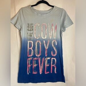 I’ve Got‎ Cowboys Fever Woman’s Tee T-Shirt NWOT *No tag or size tag, see pic*